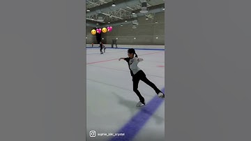Working on double salchow💪💕