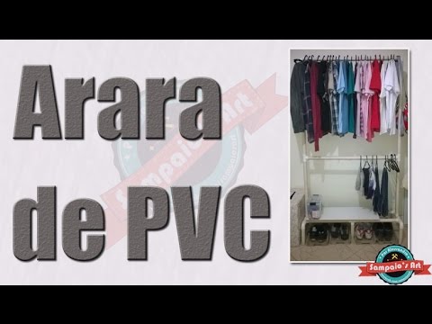 Como Fazer a Arara de PVC 