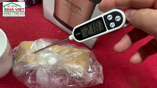 Try out the TP300 electronic food thermometer for measuring the temperature of processed foods.