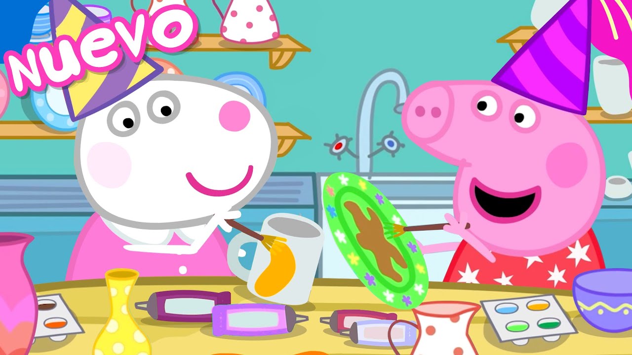 Los Cuentos de Peppa la Cerdita | Fiesta de Pintura en Cerámica | NUEVOS Episodios de Peppa Pig