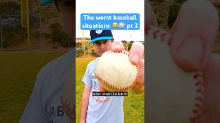 The worst baseball situations you can be in #baseballboy #baseballlife