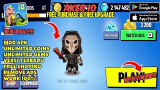 AXES IO MOD APK V2.8.16 KOIN TAK TERBATAS NO PASSWORD || TERBARU 2026!!! screenshot 4