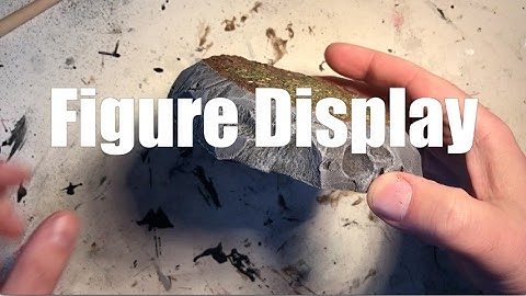 Custom Figure Display Stand Tutorial