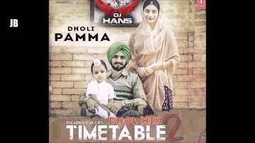 Time Table 2 Dhol Mix || Kulwinder Billa || DHOL MIX BY- DJ HANS || Video Mixed By Jassi Bhullar