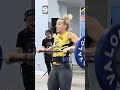 Lauren Olsen crushes a huge set of cleans 😤