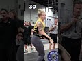 Lauren Olsen crushes a huge set of cleans 😤
