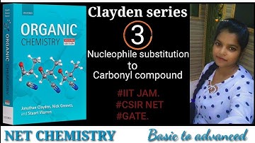 Clayden chapter 10 Nucleophilic substitution at carbonyl carbon