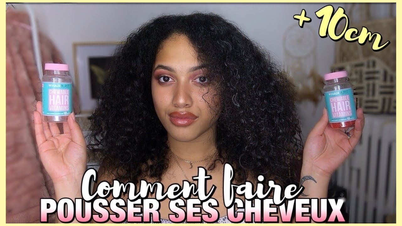Comment (RÉELLEMENT) faire POUSSER ses cheveux PLUS VITE ! - YouTube