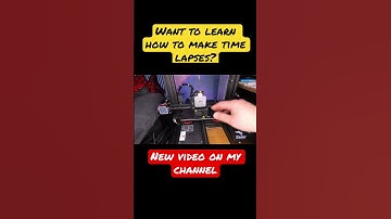 How to make time lapses with a DSLR camera #3dprinting #3dprinter #timelapse