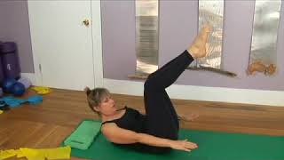Pilates Exercises: The Hundred With Reverse Curl