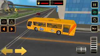 City High School Bus 2018 Driving Simulator Pro - Android Gameplay HD screenshot 3