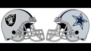 DALLAS COWBOYS VS. OAKLAND RAIDERS 1ST TIME EVER (DEC. 14, 1974)