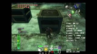 Lanayru Field - ice cave puzzle skips with displacement clips (standard rollstab setup)