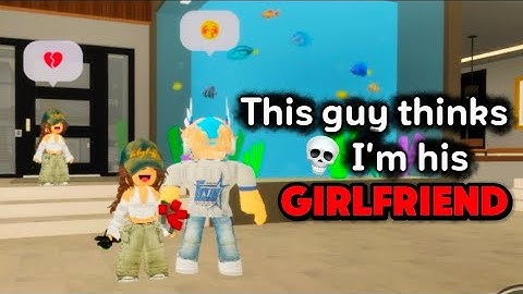 THIS GUY THINKS IM HIS GIRLFRIEND.. | BROOKHAVEN RP | ROBLOX GG 