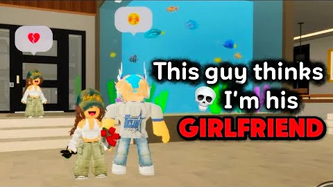 THIS GUY THINKS IM HIS GIRLFRIEND.. | BROOKHAVEN RP | ROBLOX GG 