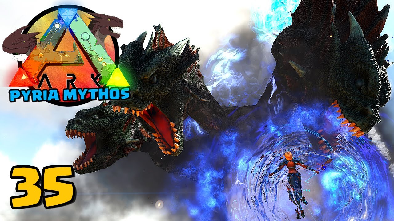 OLHA O PODER DESSES DIVINOS - ARK PYRIA MYTHOS #35 ARK: SURVIVAL ...
