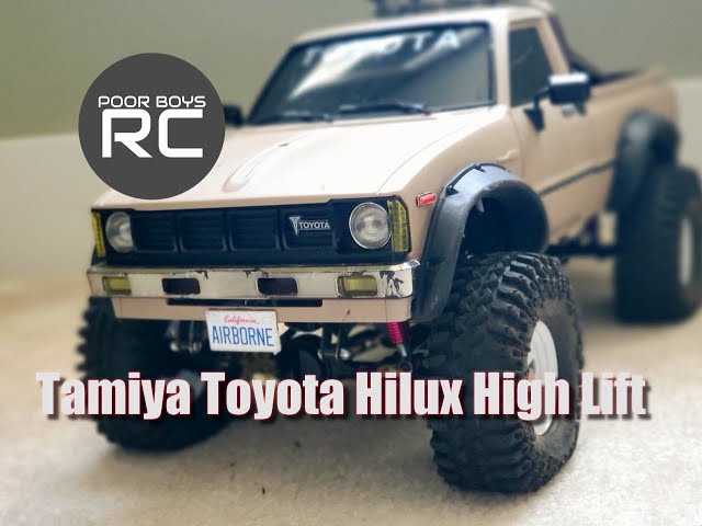 Tamiya Toyota Hilux High Lift - YouTube