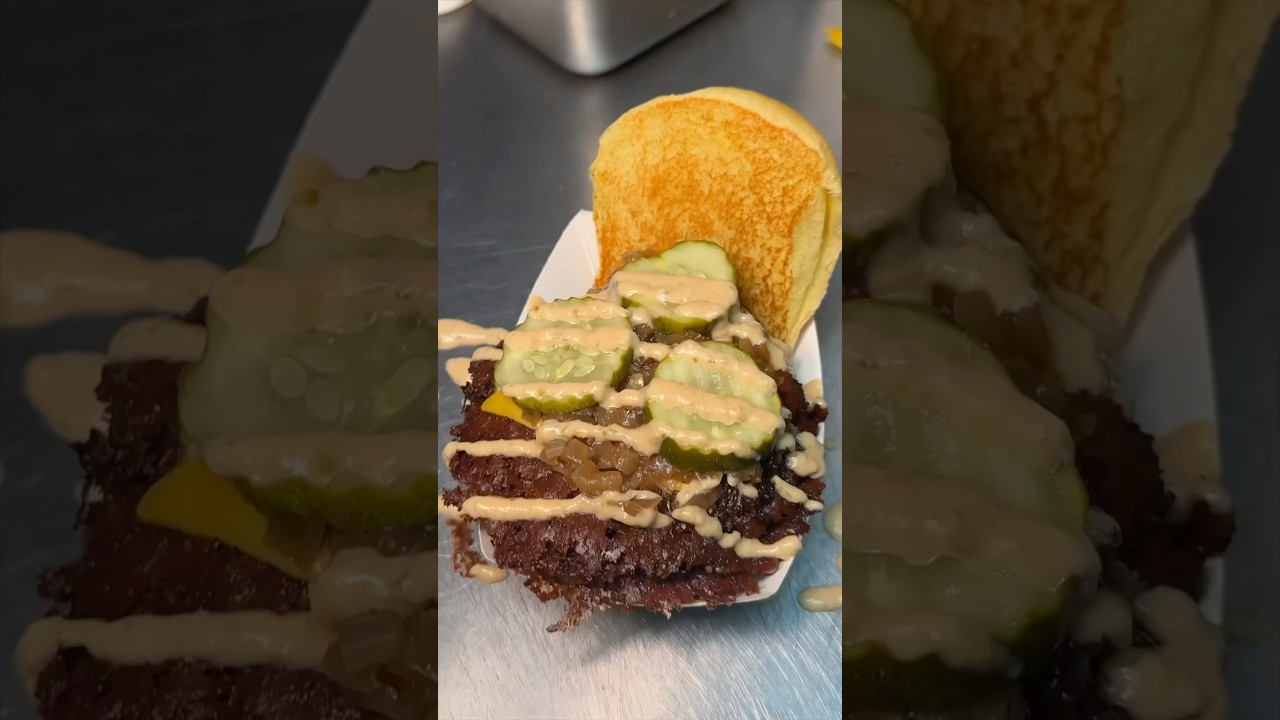 Going ALL OUT at MashedBurgers in CliffsidePark NJ is one of our favorite things to do! #DEVOURPOWER