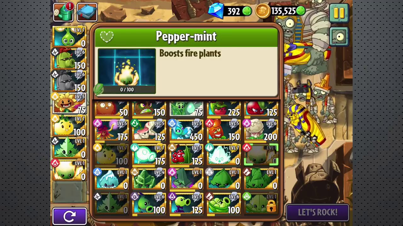 Plants vs zombies 2 todos los niveles - YouTube