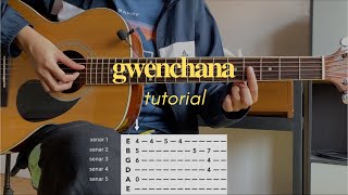tutorial gitar melody of memories (gwenchana) - joelmusicbox | TAB