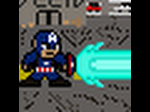 Captain America piskel art