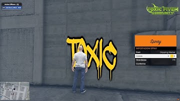 Graffiti Spray Paint Script for FiveM (ESX)