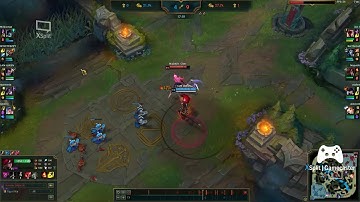 When Yasuo has his Q stacks