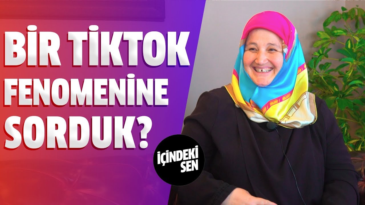 Bir TİK TOK Fenomenine Sorduk ! #icindekisen (20.Bölüm) - YouTube