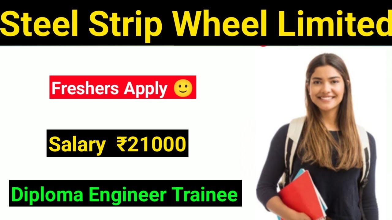 Steel Strip Wheel Limited, Diploma Engineer Trainee Freshers Apply RGPV 