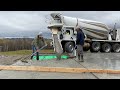 MOVING ON!!! Pouring CONCRETE for the Addition at Our OFF-GRID Tiny House Build in the WOODS