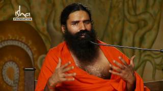 Baba Ramdev visits Isha Yoga Center - Part 1