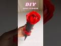 DIY Paper Rose 🌹 | Easy &amp; Beautiful Flower Craft ✨#youtubeshorts #viral #diy #handmadegift