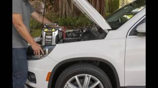 Review Stanley JC509 1000 Peak Amp Jump Starter with Compressor