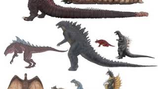 Kaiju Size Chart