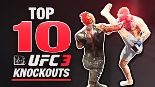 EA SPORTS UFC 3 - TOP 10 KNOCKOUTS - Community KO Video ep. 7
