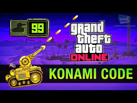 GTA Online Easter Egg - The Konami Code (Invade and Persuade II Cheat)