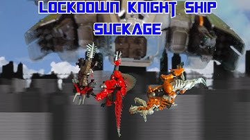 Transformers Age of Extinction Stop Motion: Lockdown Knight Ship Suckage