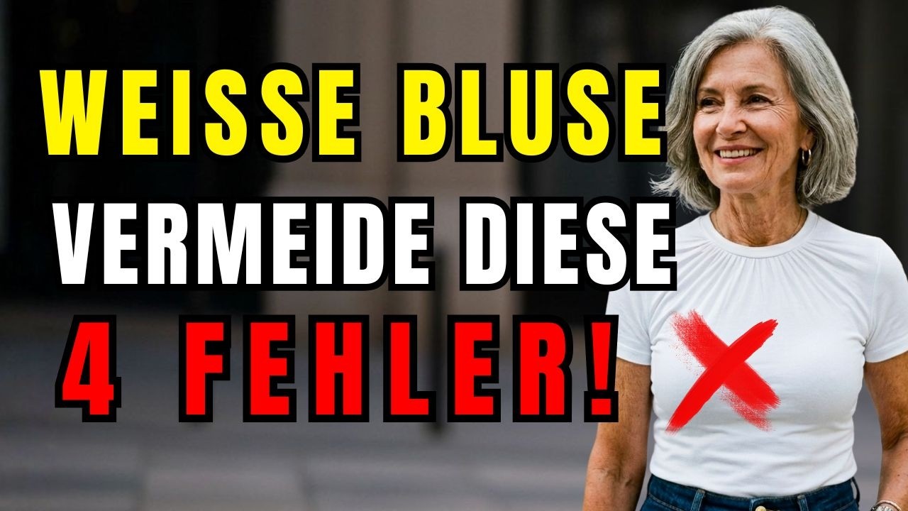 Trage nie wieder eine weiße Bluse, ohne das zu wissen.