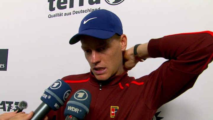 Jannik Sinner im Interview nach der Niederlage gegen Alexander Bublik in Halle: 'Ich hatte Chancen'