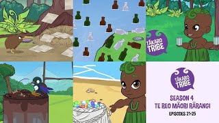 21-25 Rārangi | Tākaro Tribe Season 4 | Te Reo Māori | Learn Te Reo Māori | Kids Cartoon