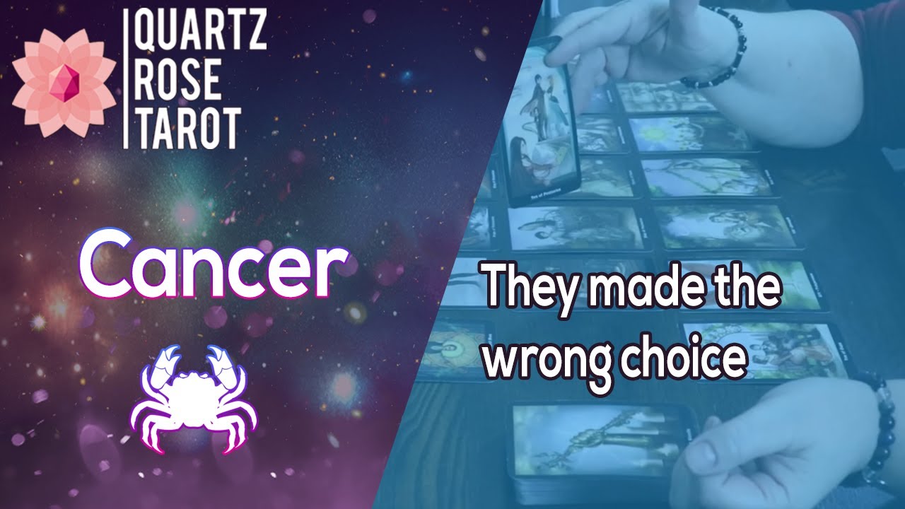 ♋ Cancer 🦀They made the wrong choice 😲  April 27th - May 3rd 2020 (Plus Extended)