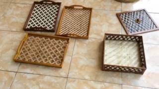 Kerajinan anyaman bambu