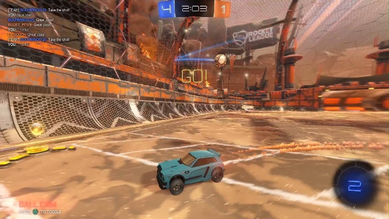 Rocket League My Best Shot Ever No Look - YouTube