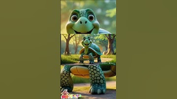The Rabbit & The Turtle | 3D Animated Moral Story Short
