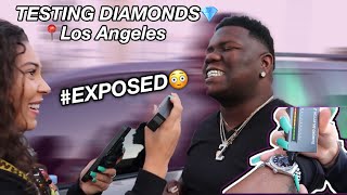 TESTING STRANGERS DIAMONDS| LOS ANGELES EDITION💎😭