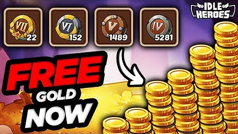 Idle Heroes - Sell Excess QUEST TOKENS Now For Gold!!!