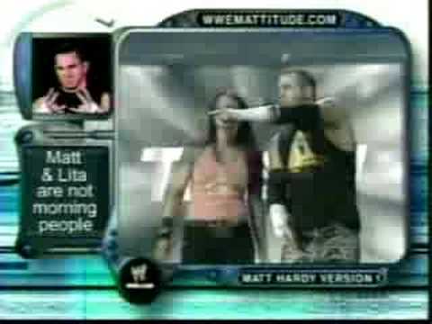 Matt Hardy and Lita, The Memory Will Never Die.