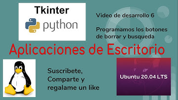 CRUD Sistema de Administración de Estudiantes, con Tkinter, Python, Mysql,  Desarrollo Video 7