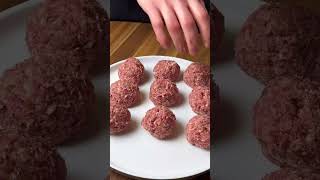 How to make Swedish meatballs #shorts