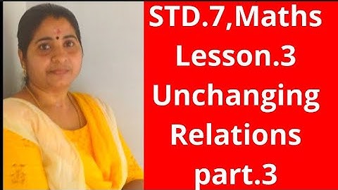 STD.7.Maths in SCERT,Kerala syllabus,Lesson3,Unchanging Relations.part3